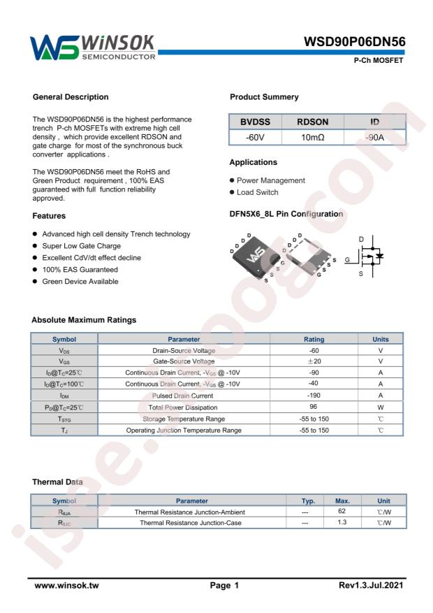 WSD90P06DN56