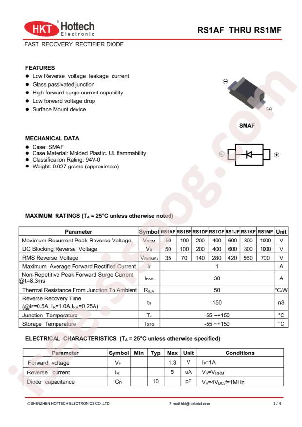 Guangdong Hottech RS1MF