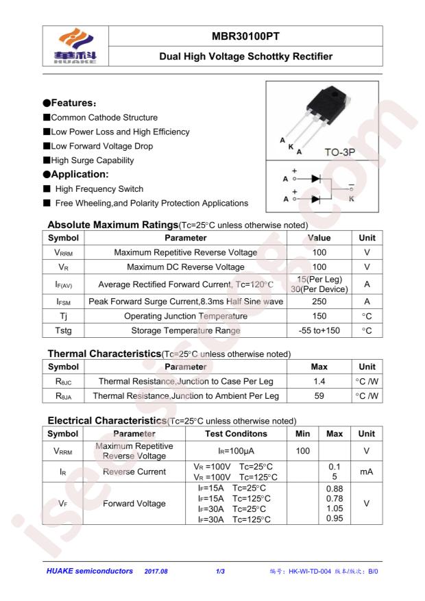 MBR30100PT