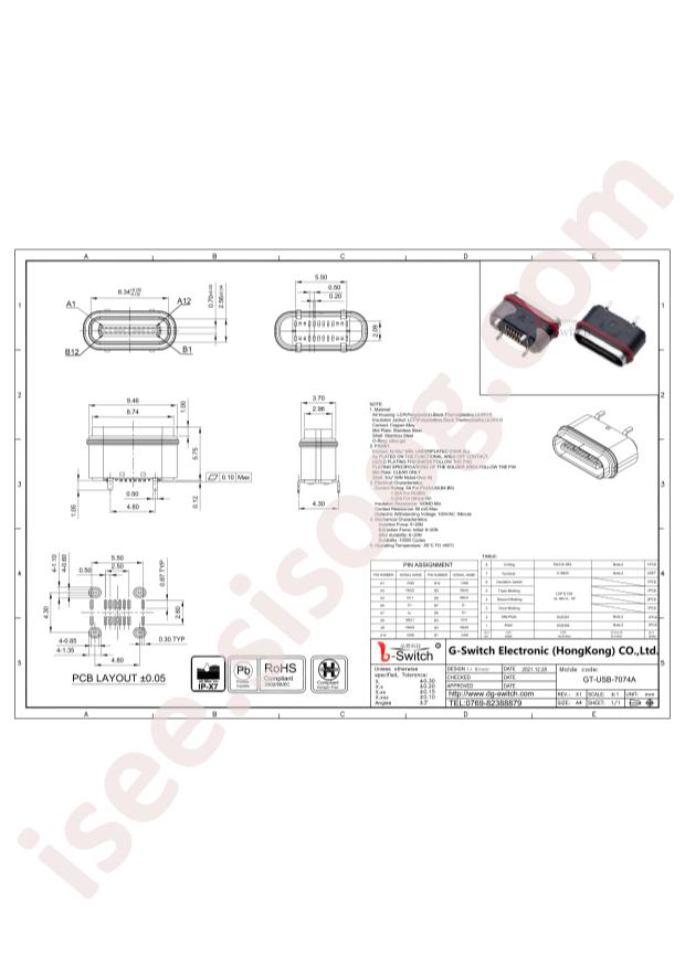 GT-USB-7074A