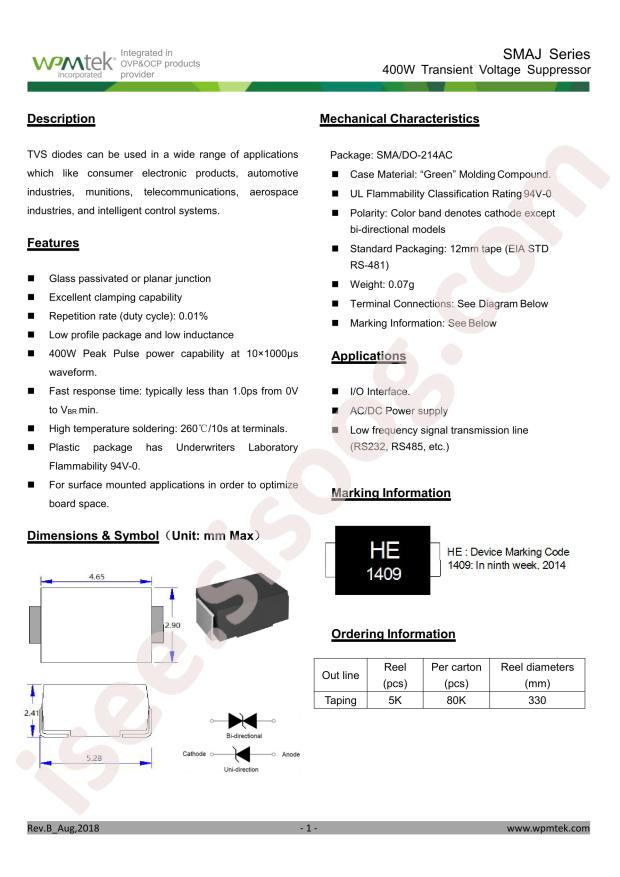 SMAJ8.0A