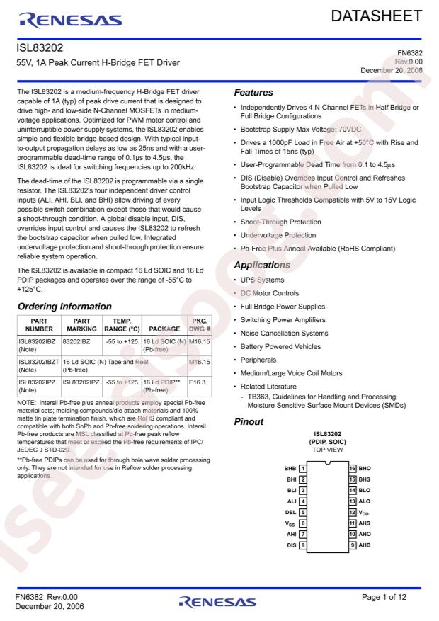 ISL83083EIUZ