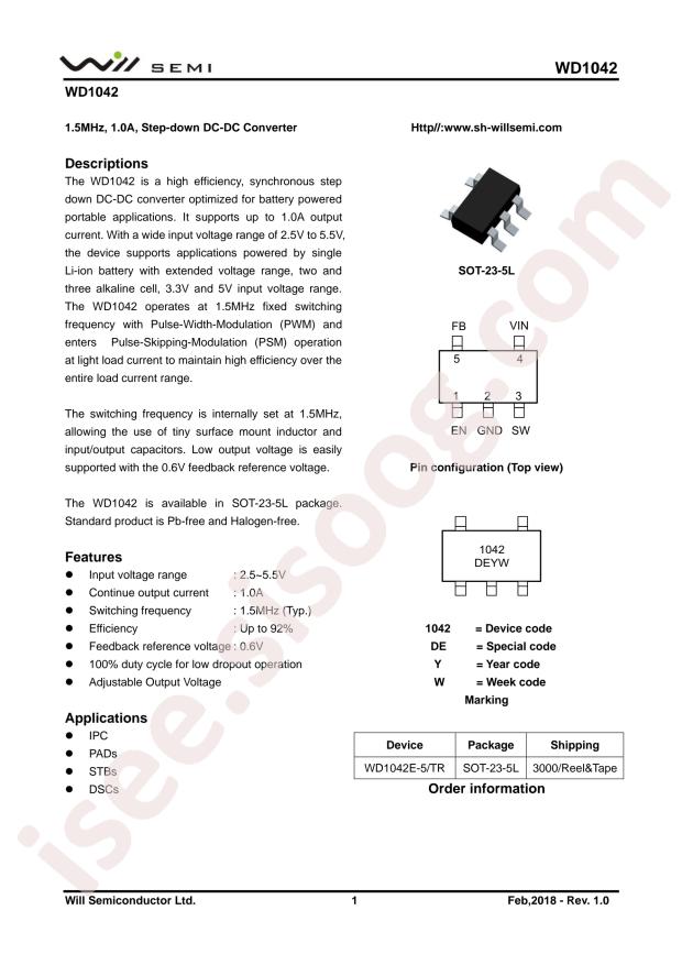 WD1042E-5/TR