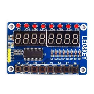 ماژول سگمنت 8 رقمی با درایور TM1638