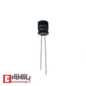 خازن الکترولیتی 100 میکرو فاراد 16 ولت