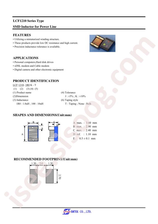 LCF1210-101J-T