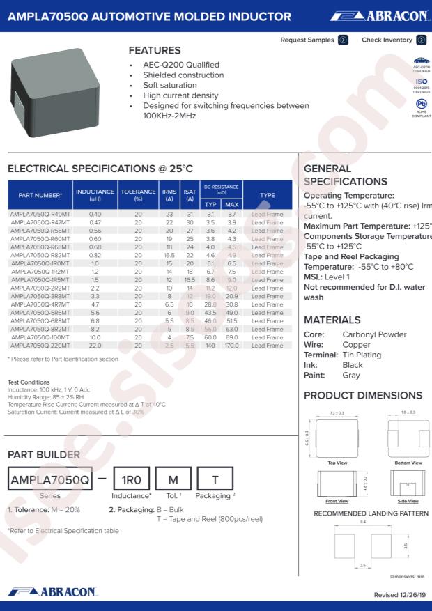 AMPLA7050Q-3R3MT