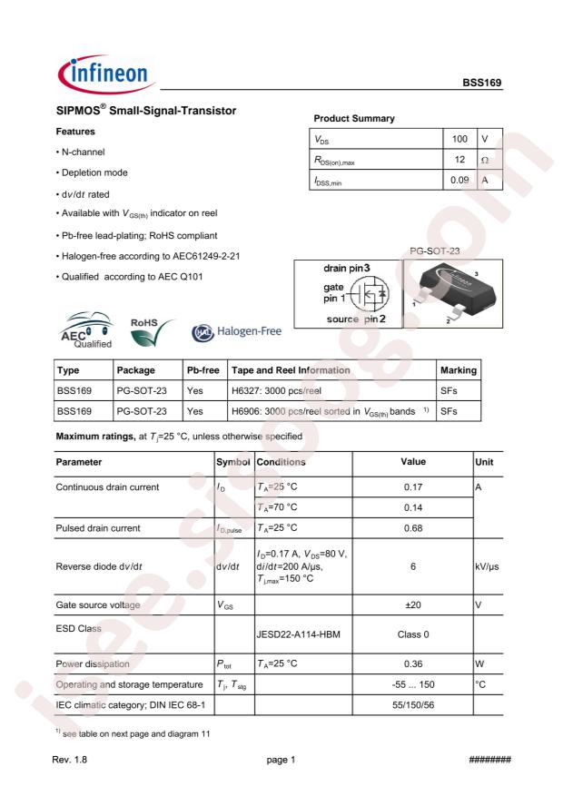 BSS169H6327