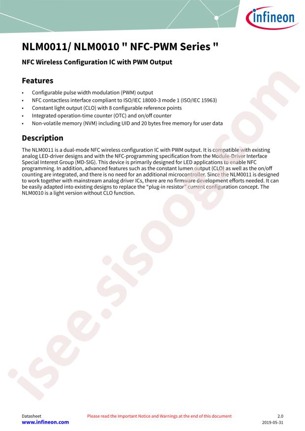 Infineon NLM0011