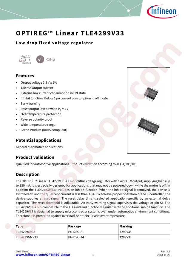 TLE4299GM V33