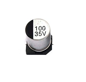 خازن SMD الکترولیت 100 میکروفاراد 35 ولت 100uF /35V