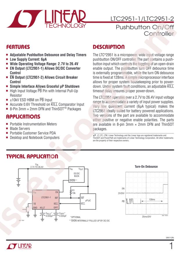 LTC2951CTS8-2#PBF
