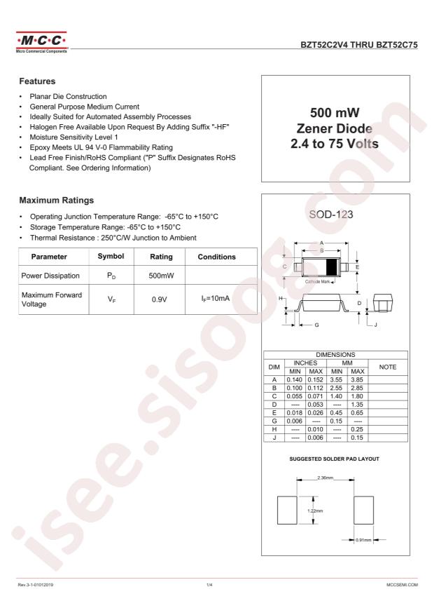 BZT52C18-TP