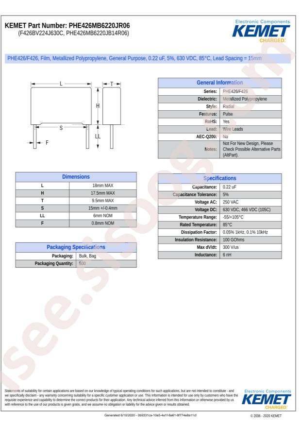 PHE426MB6220JR06