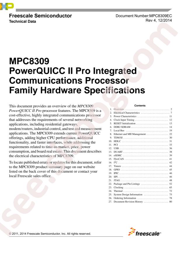 MPC8309VMAGDCA