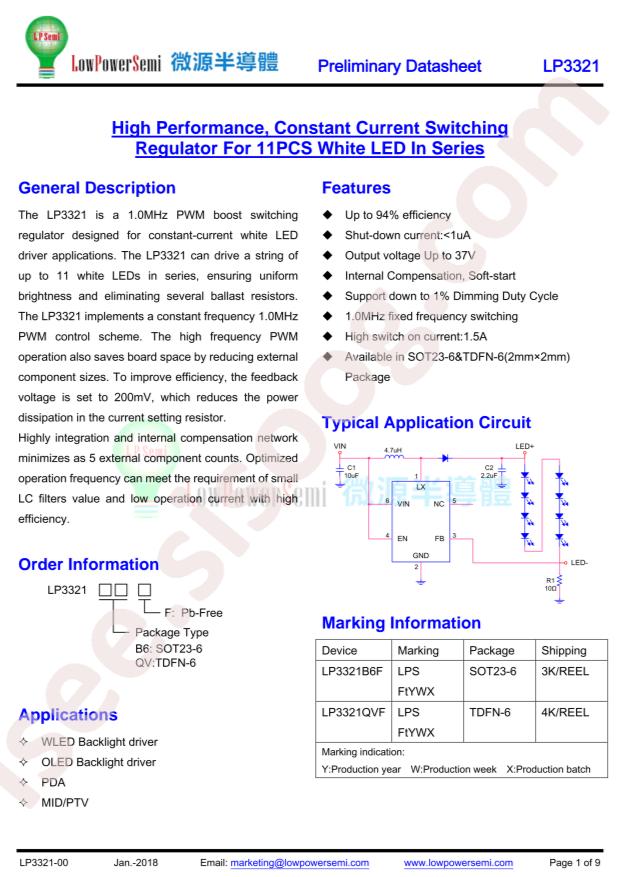 LP3321B6F