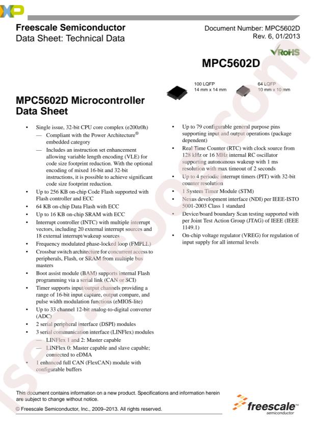 SPC5602DF1MLL4