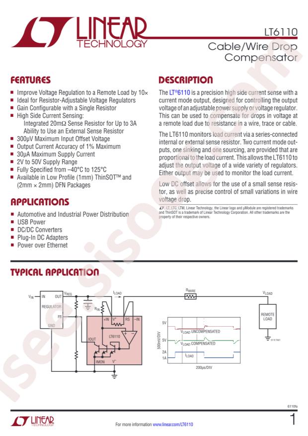 LT6110HDC#TRMPBF