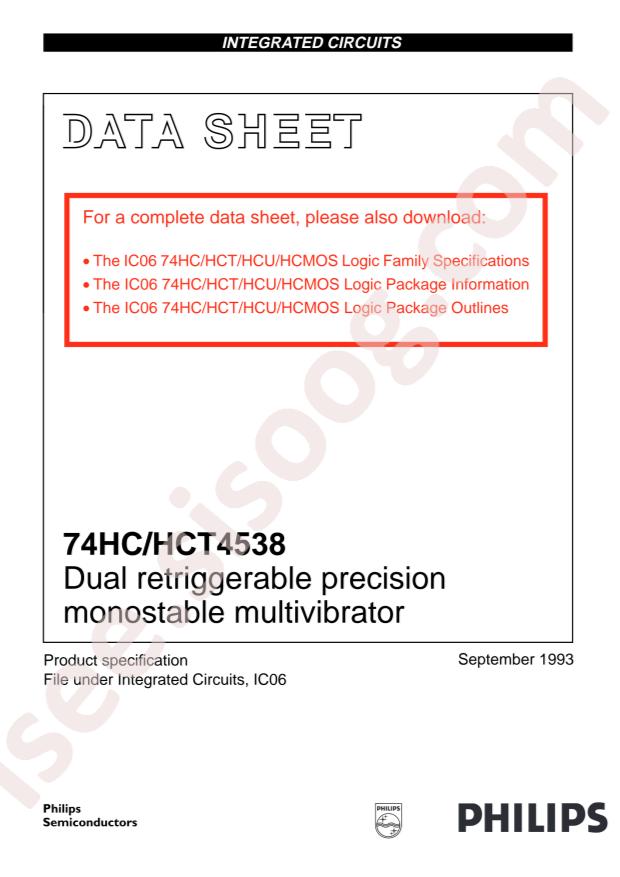 74HC4538D