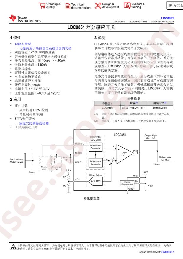 LDC0851HDSGR