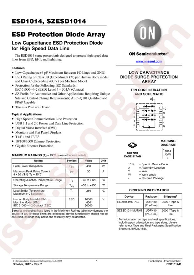 ESD1014MUTAG