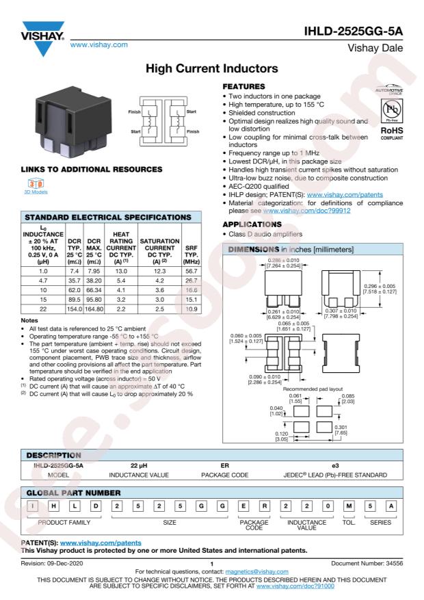 IHLD2525GGER220M5A