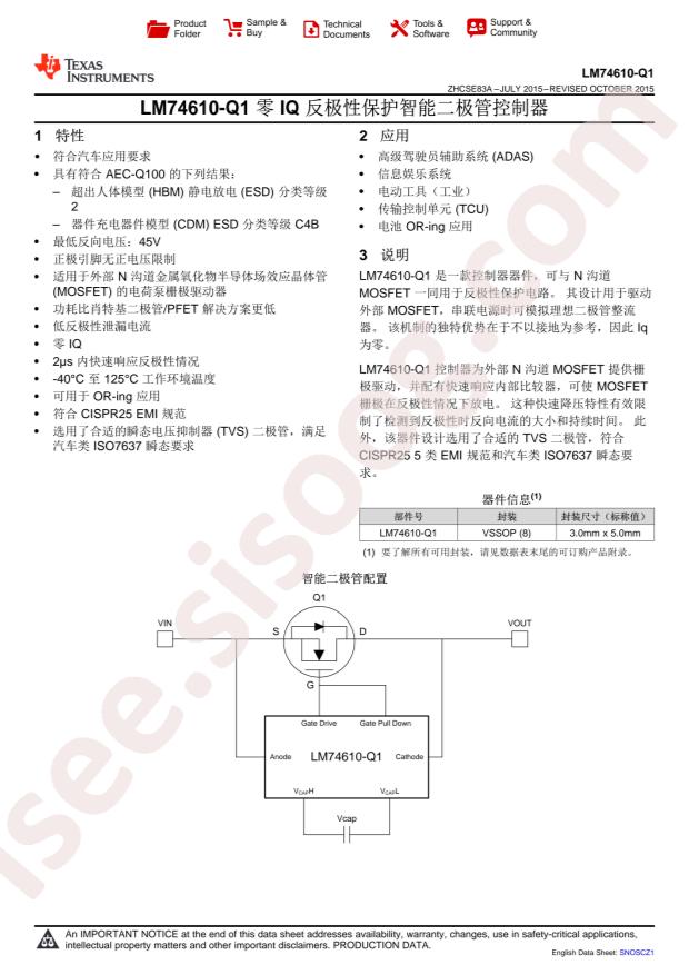 LM74610QDGKRQ1