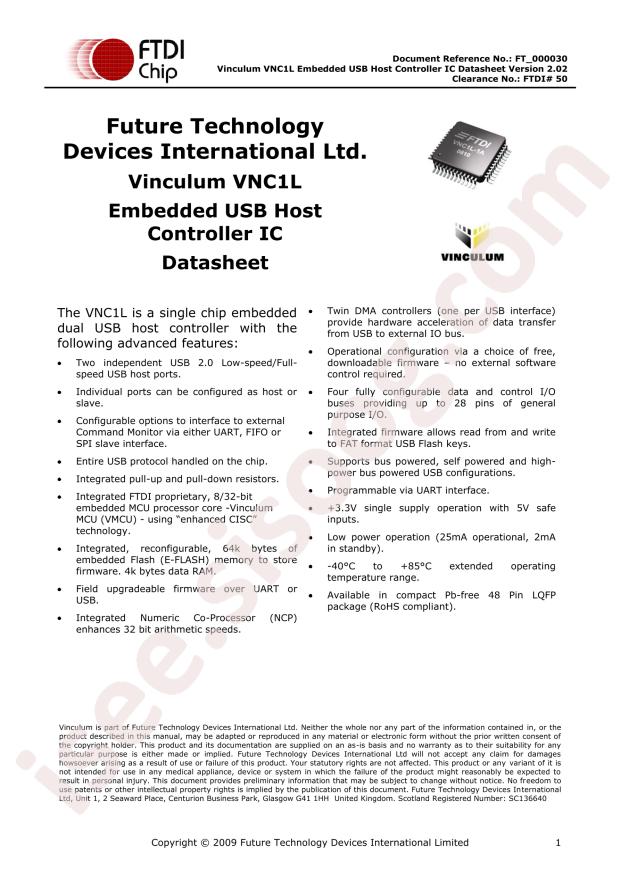 VNC1L-1A-TRAY