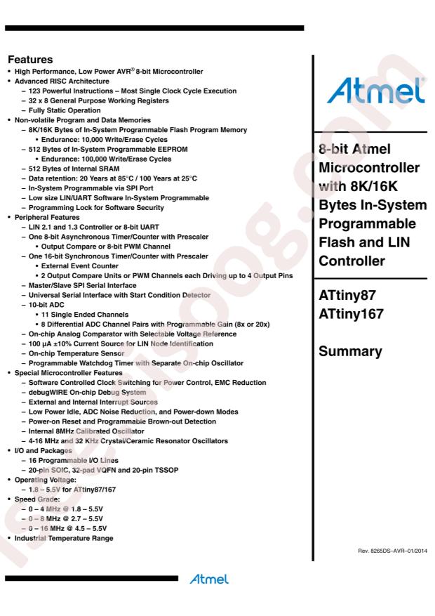 ATTINY87-XU