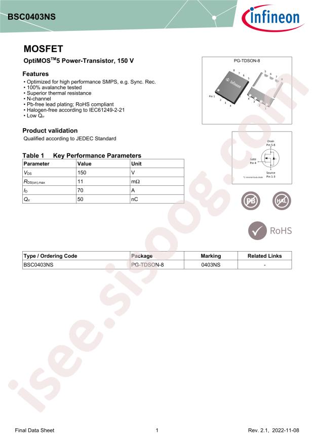 BSC0403NS