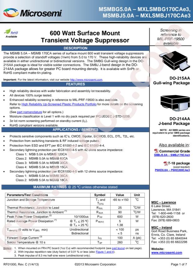 MXLSMBG40A