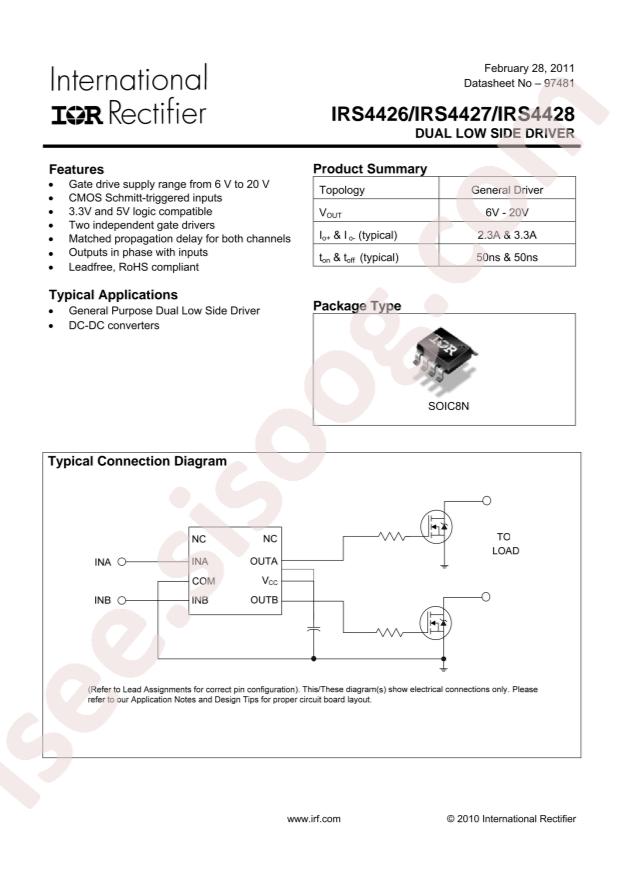 IRS4426STRPBF