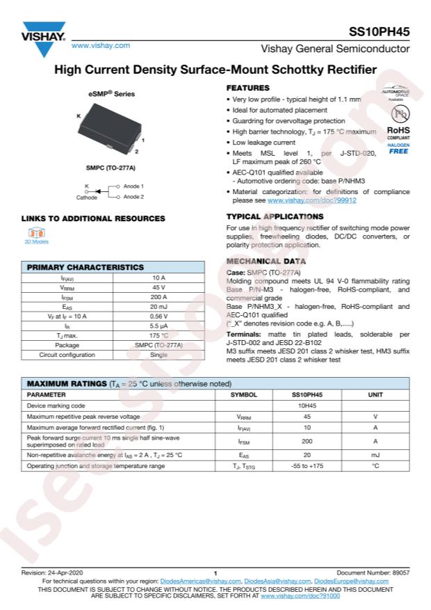 SS10PH45-M3/86A