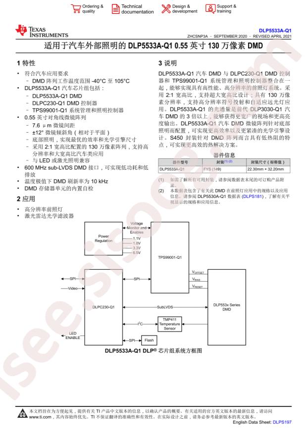 DLP5533AAFYSQ1