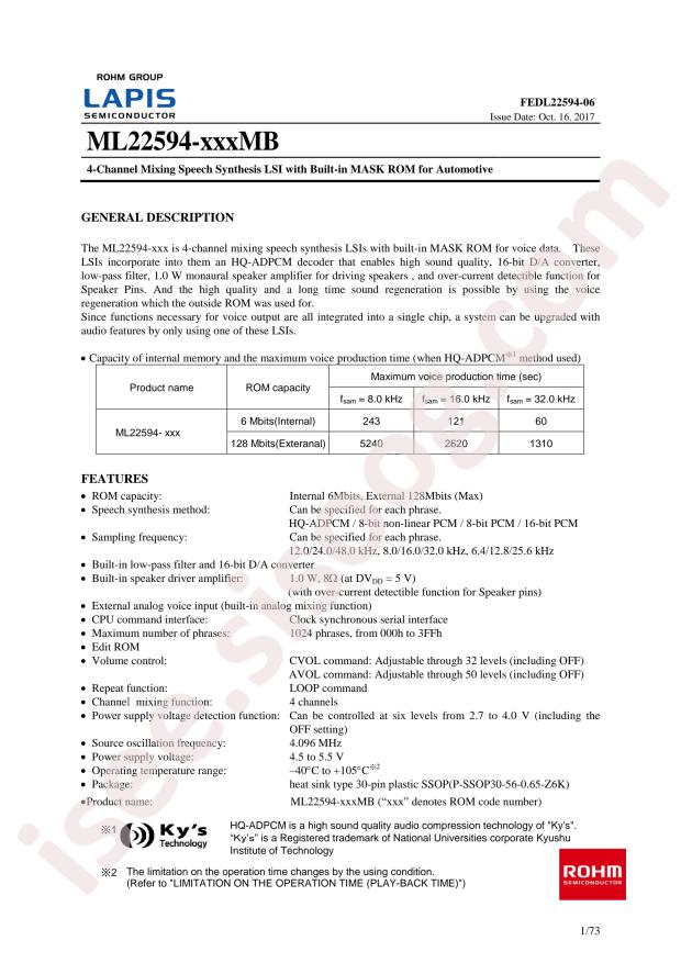 ML22594-900MBZ0BX