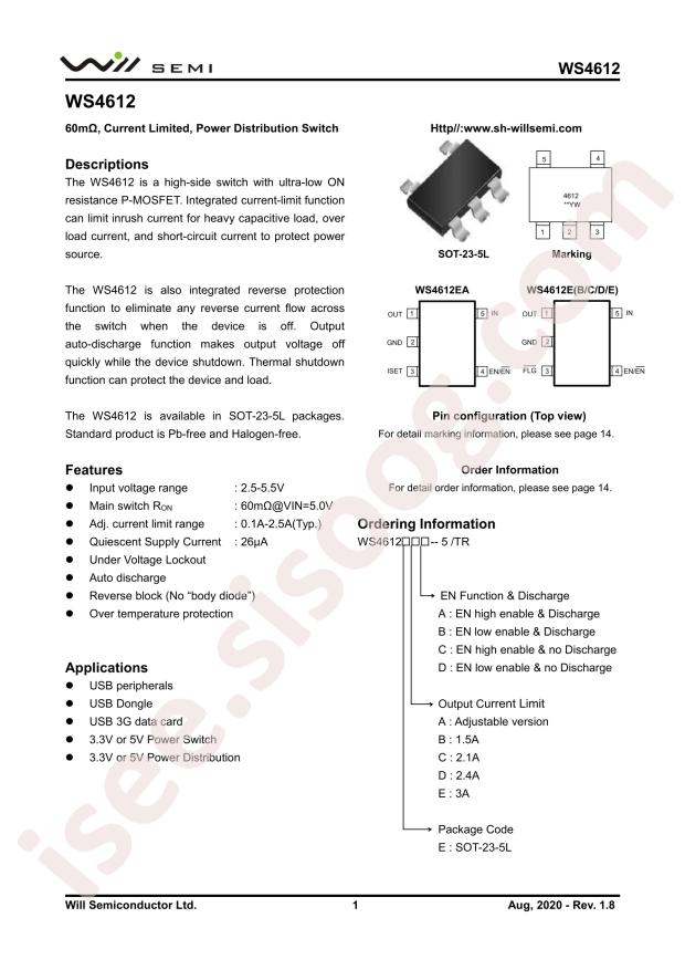 WS4612EDA-5/TR