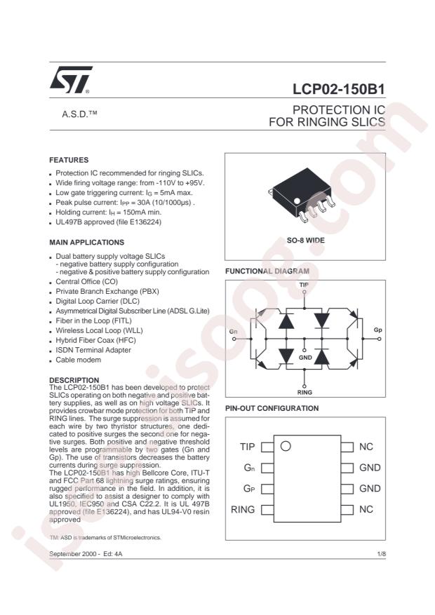 LCP02-150B1RL