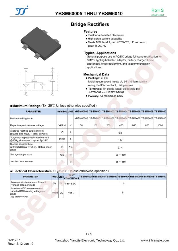 YBSM6010