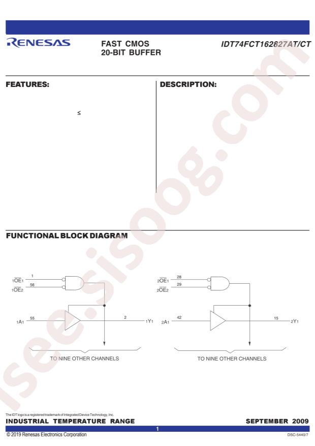 74FCT162827ATPAG8