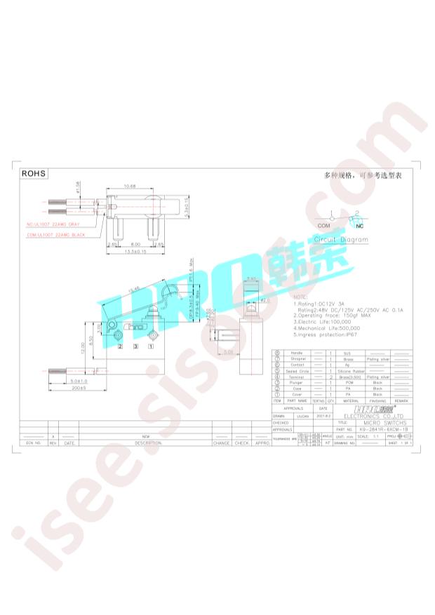 K9-2841R-6XCM-1B