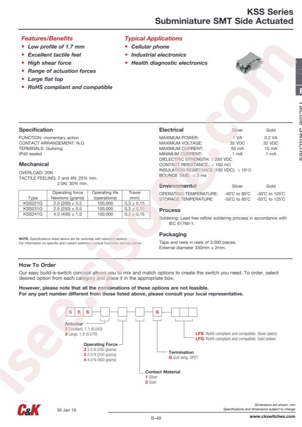 KSS321GLFS