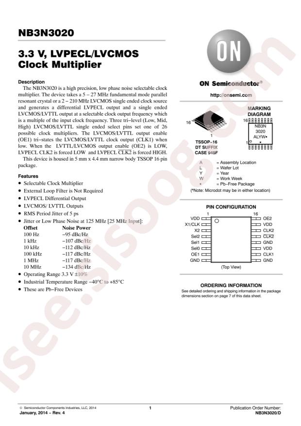 NB3N3020DTG