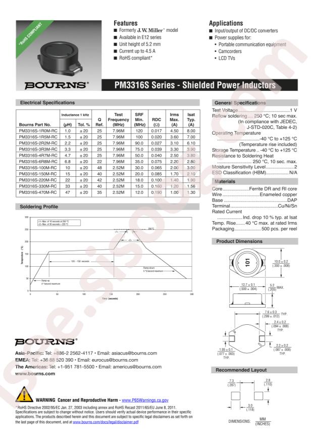 PM3316S-3R3M-RC