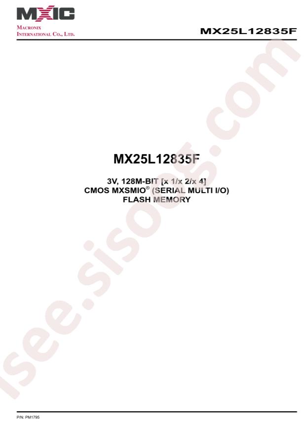 MX25L12835FMI-10G