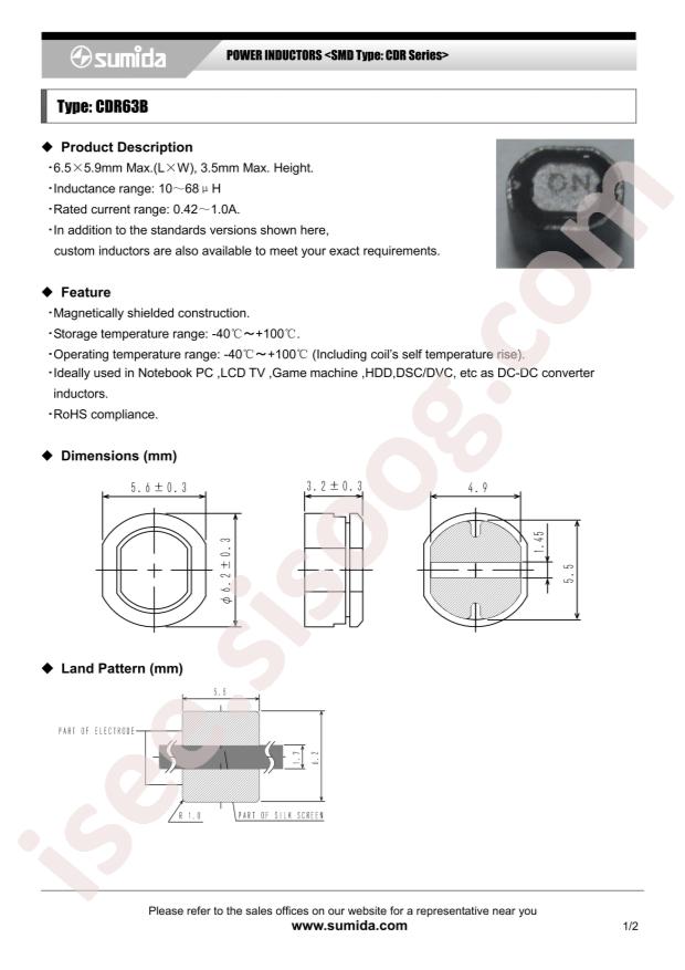 CDR63BNP-120MC