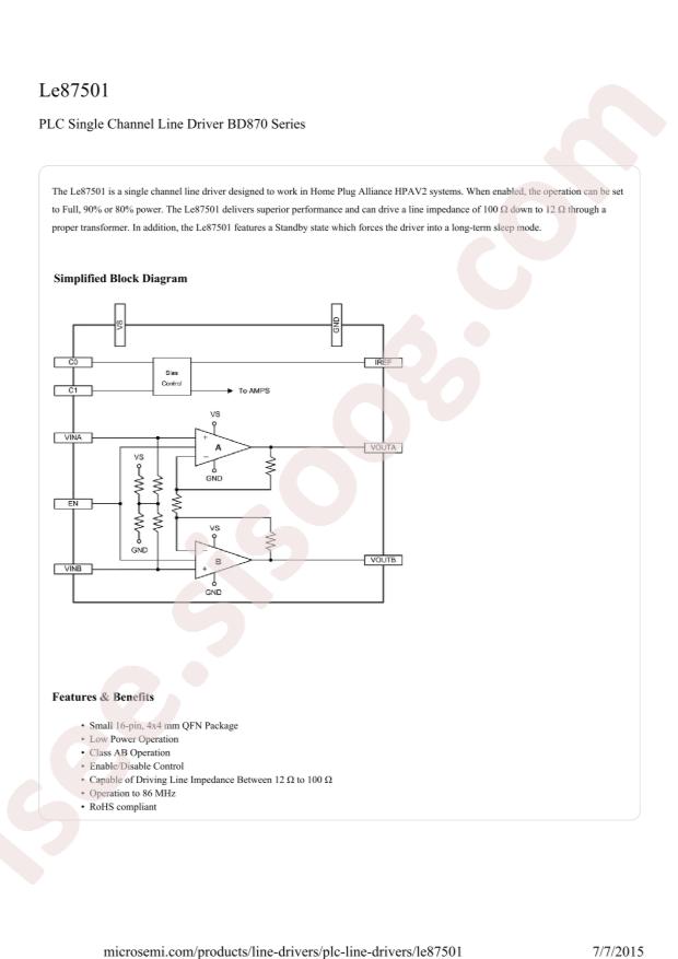 LE87501NQCT
