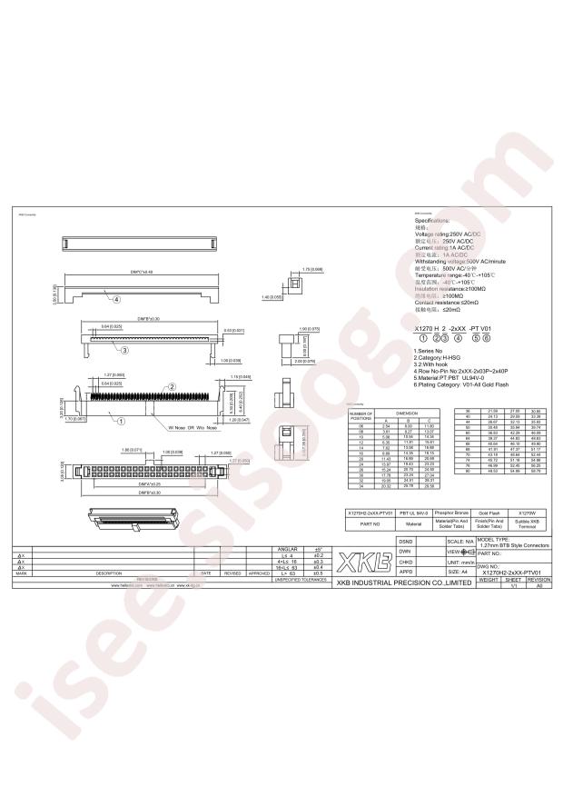 X1270H2-2x13-PTV01