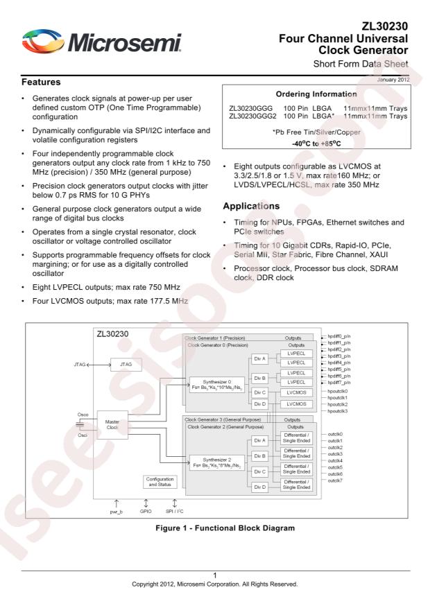 ZL30230GGG2
