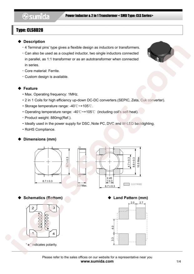 CLS8D28NP-6R8NC