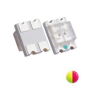 چیپ LED دورنگ 1206 SMD شفاف